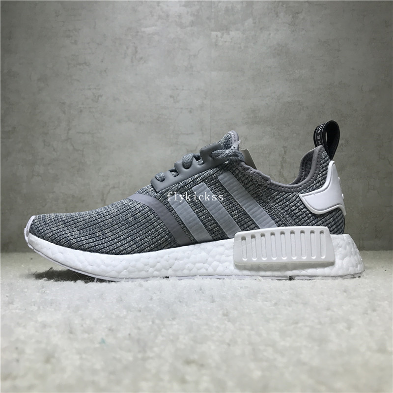 Real Boost Adidas NMD R1 Grey BB2886